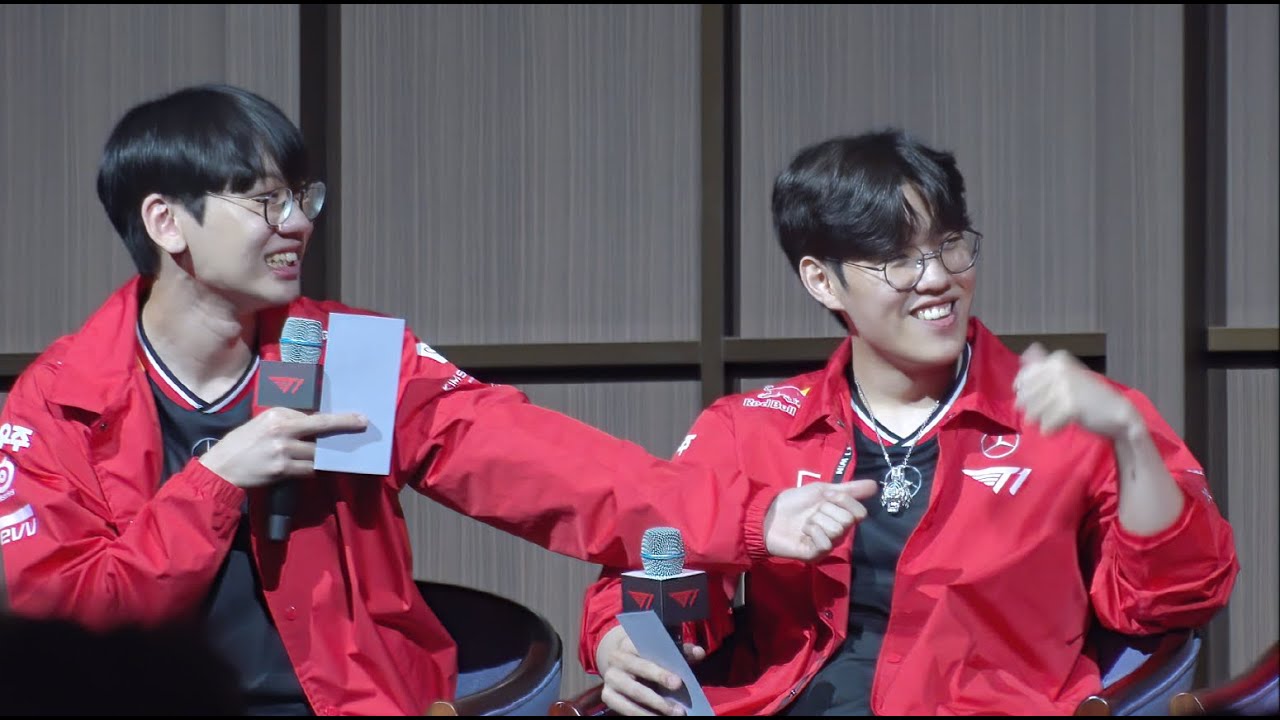250504 2025 2R T1 VS KT 팬미팅 라이어게임 (DORAN F ,ONER ,FAKER)