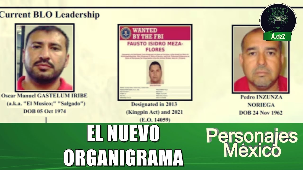 OFAC muestra estructura de los Beltrán Leyva; pone nombre a 'El Músico', líder con 'El Chapo Isidro'