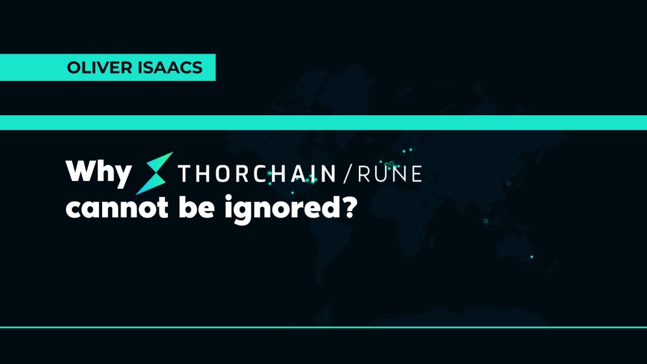 Why ThorChain / Rune Should be Looked At!!
