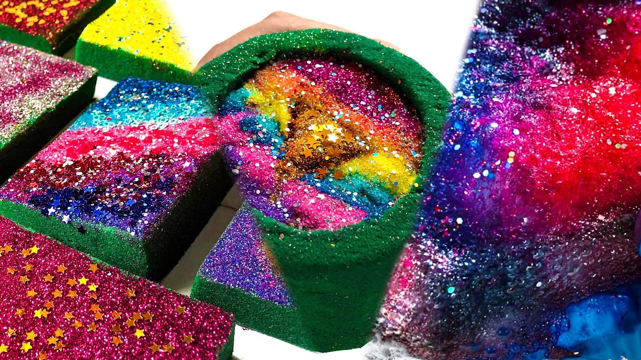1 Hour Most Satisfying Floral Foam Crushing Compilation No Music ASMR
