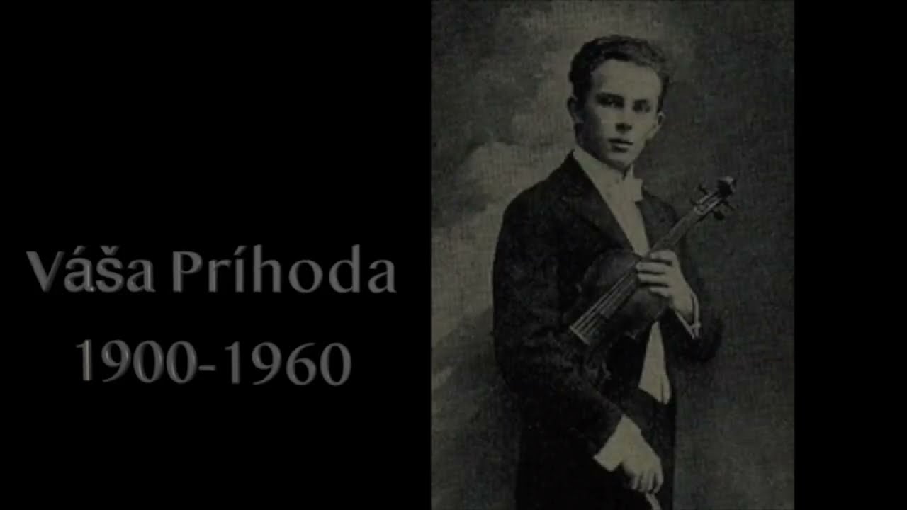 Váša Príhoda plays Provaznik 'Valse joyeuse' (rec.1920s)