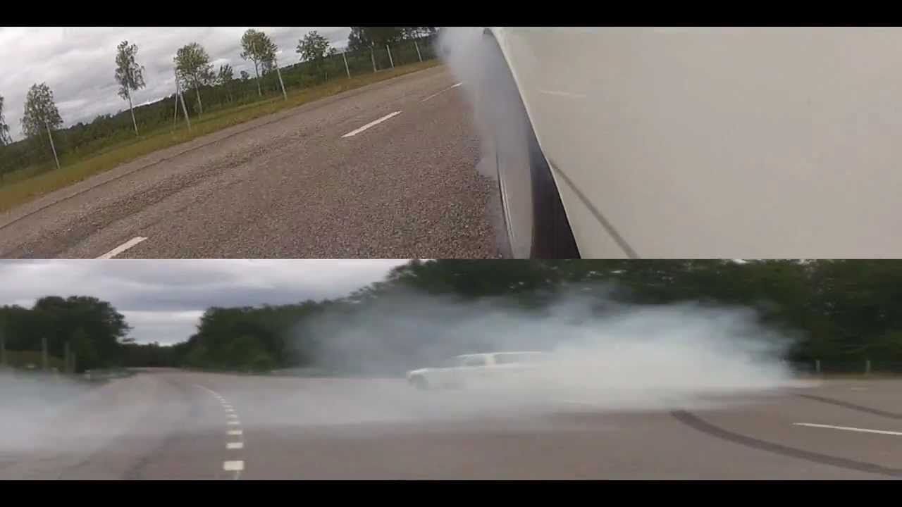 Vebotrim - Sierran p&aring; drift (Rear tire abuse)