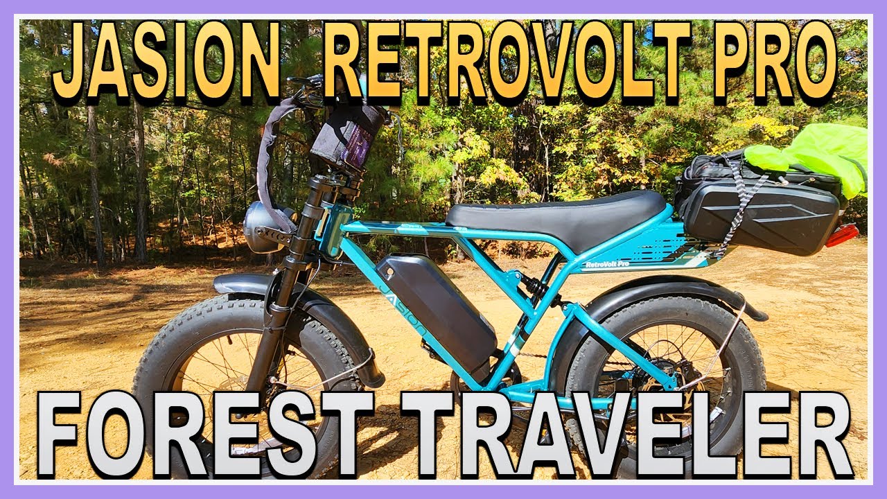 Велосипед JASION... Новая модель RETROVOLT PRO... 52-вольтовый велосипед для трейлового катания с...