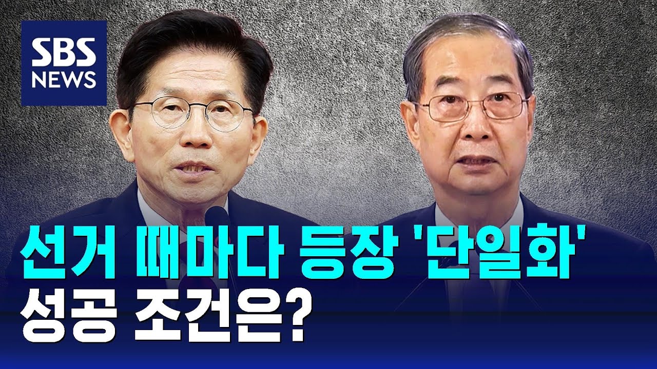 선거 때마다 등장 '단일화'&hellip;성공 조건은? / SBS