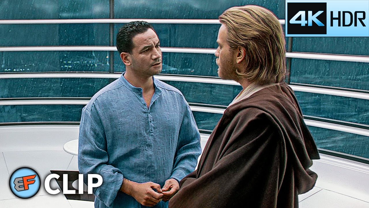 Obi-Wan Meets Jango & Boba Fett Scene | Star Wars Attack of the Clones (2002) 4K HDR Movie Clip