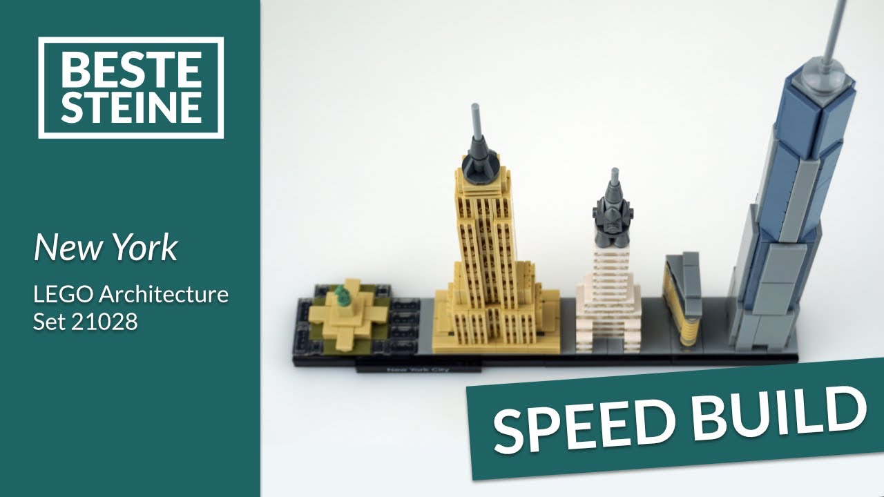 LEGO 21028 – New York City – Speed Build