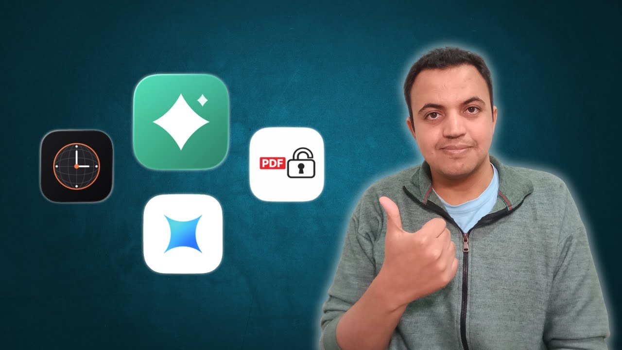 PDF Unlocker, ZoneBar, MLX Studio, Locally Al || تطبيقات مجانية