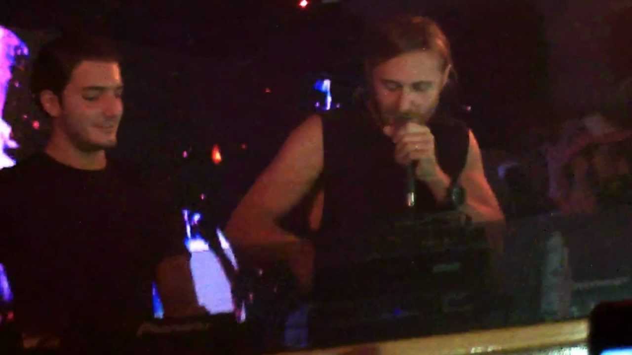 DAVID GUETTA at PACHA IBIZA - EVERY CHANCE WE GET WE RUN - with ALESSO