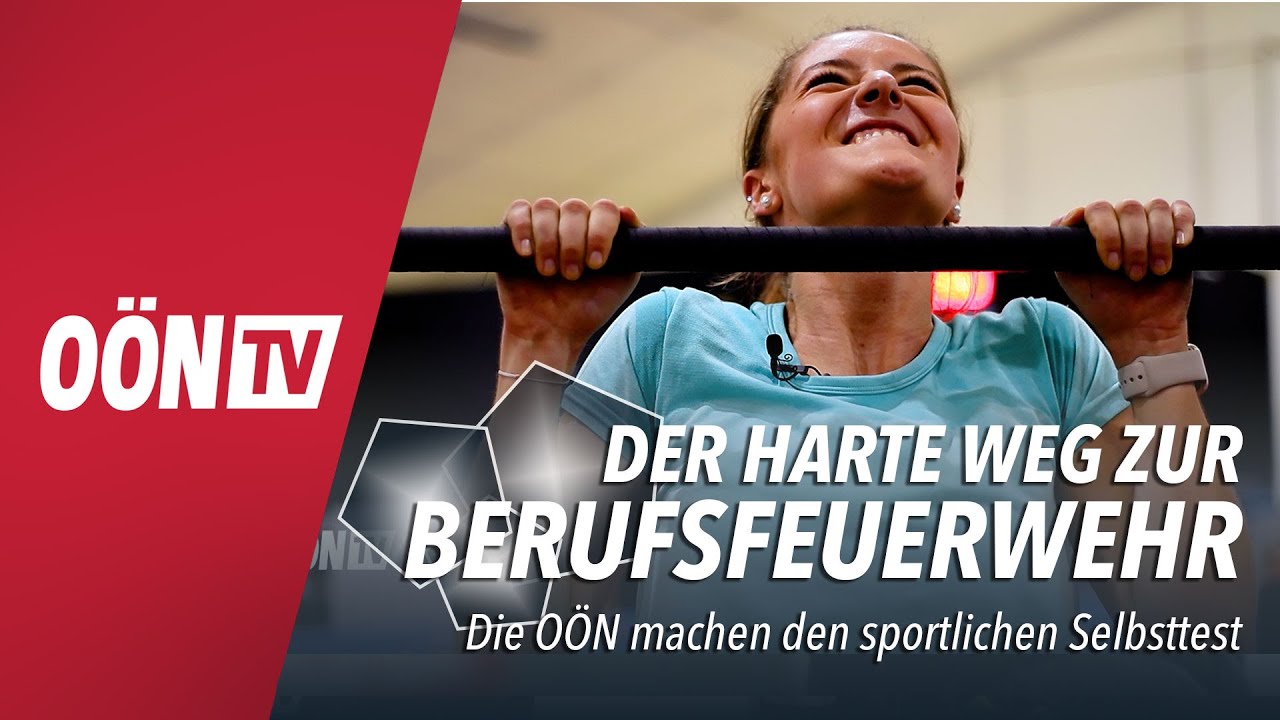 Sportlicher Aufnahmetest für die Berufsfeuerwehr Linz