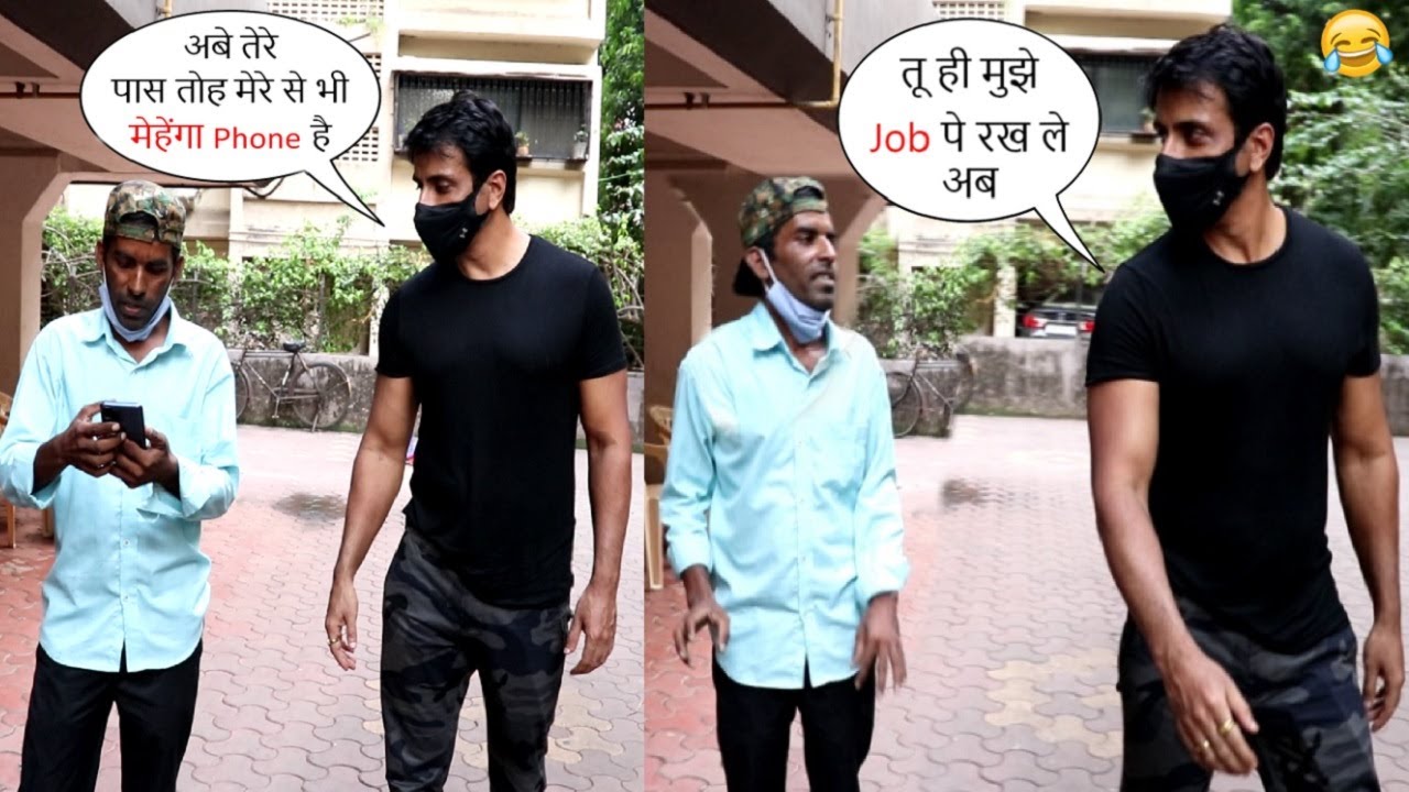 जमकर की फैन की टांग खिचाई😜😂 Sonu Sood Lite Moments With His Fan Doing Funny Chit Chat😁