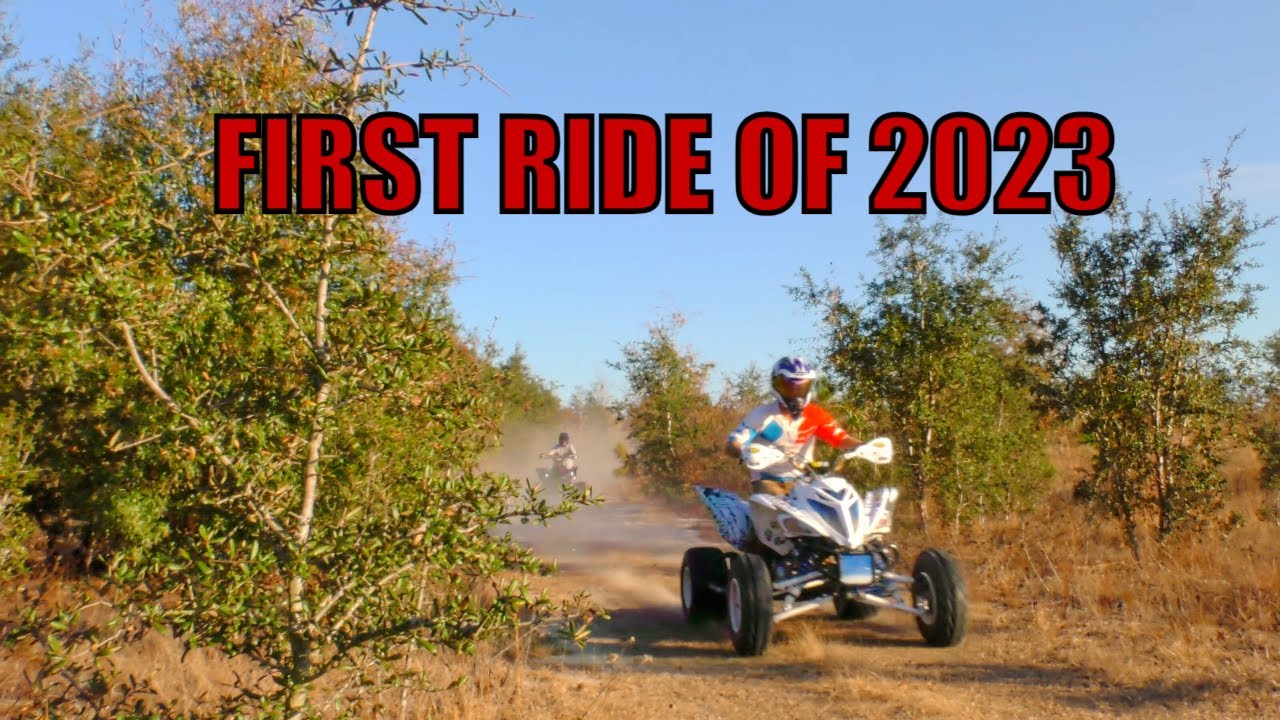 YAMAHA RAPTOR 700RR FIRST RIDE OF 2023