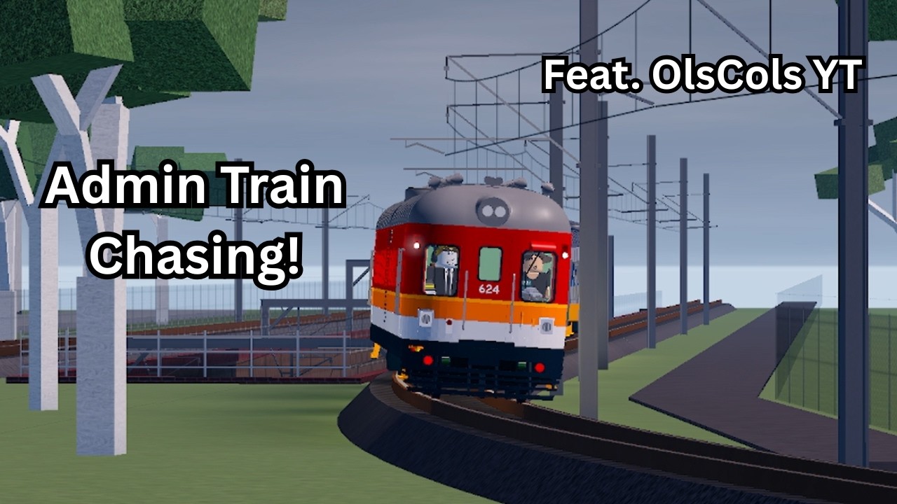 Admin Train Chasing in Trainways | Admin Candy 720/620 Railmotor