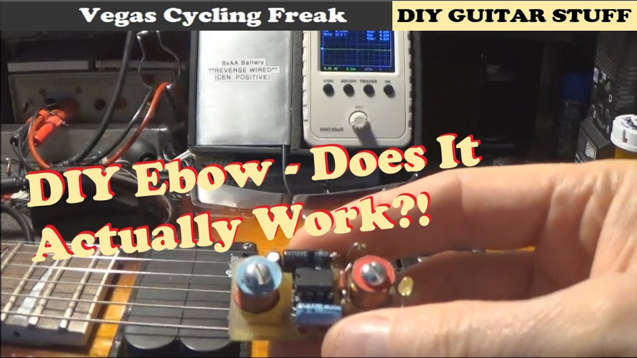 DIY Ebow Using Internet Schematic - Does It Actually Work?!