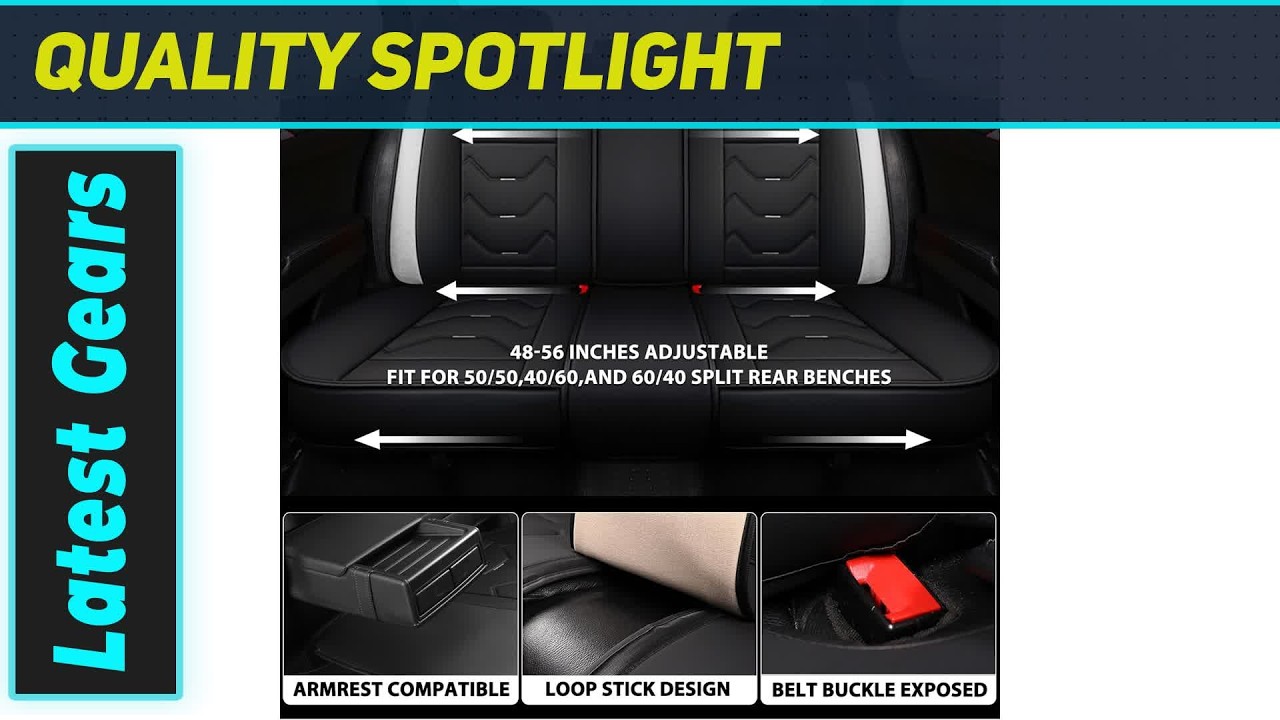 OTOEZ Car Seat Covers: Premium Upgrade for ANY Car!