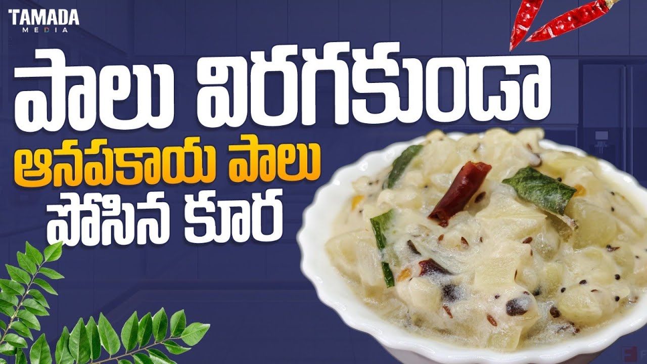 పాలు విరగకుండా ఆనపకాయ పాలు కూర చేసుకోవాలంటే ఈ చిన్న చిట్కా పాటించండి | Anapakaya palu kura