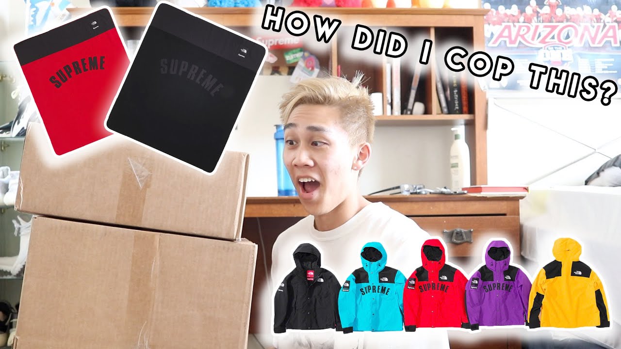 Unboxing Supreme The NorthFace SS19 - HOW DID I GET THIS!!