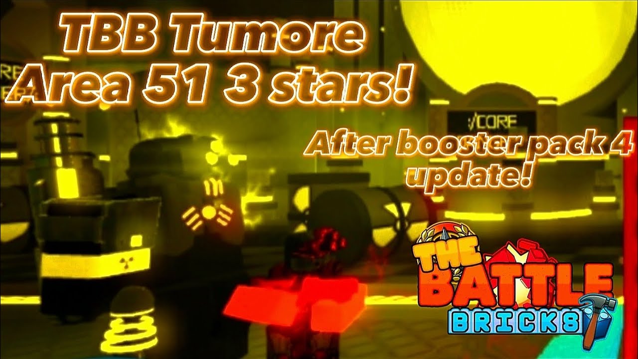 Roblox The Battle Bricks Tumore Area 51 3 stars! 