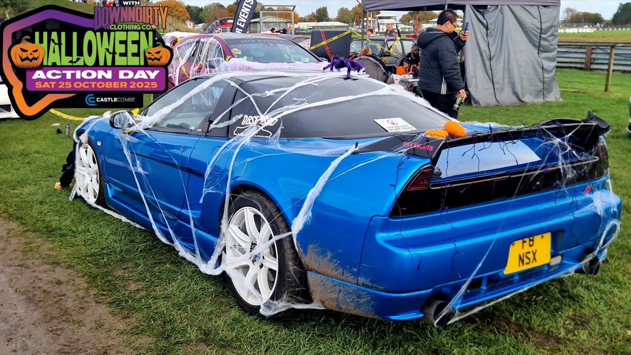 День активных действий в честь Хэллоуина 2025 на автодроме Castle Combe Circuit!