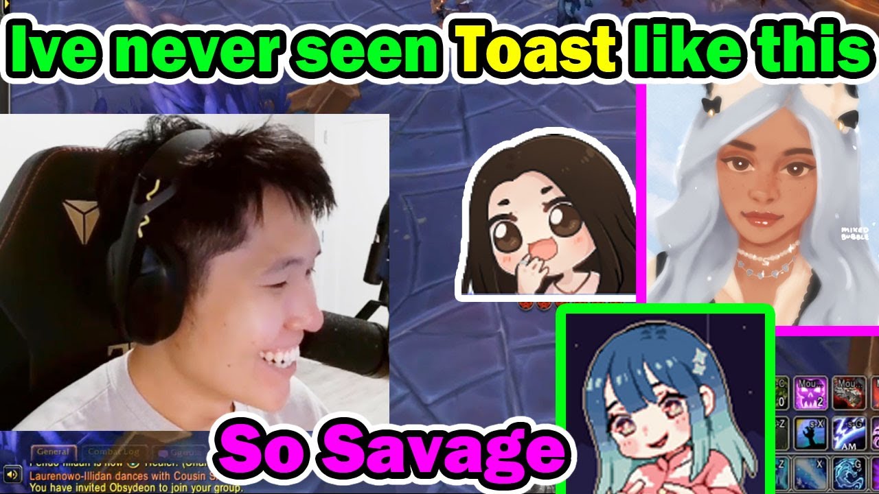 Toast Shocks Everyone with his Violent Savagness in WoW raid