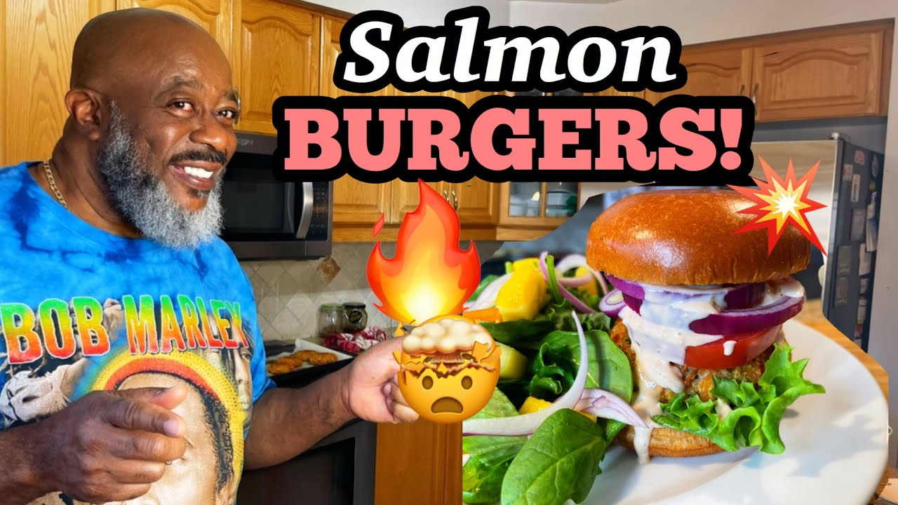 Как приготовить бургеры из лосося! | Deddy's Kitchen