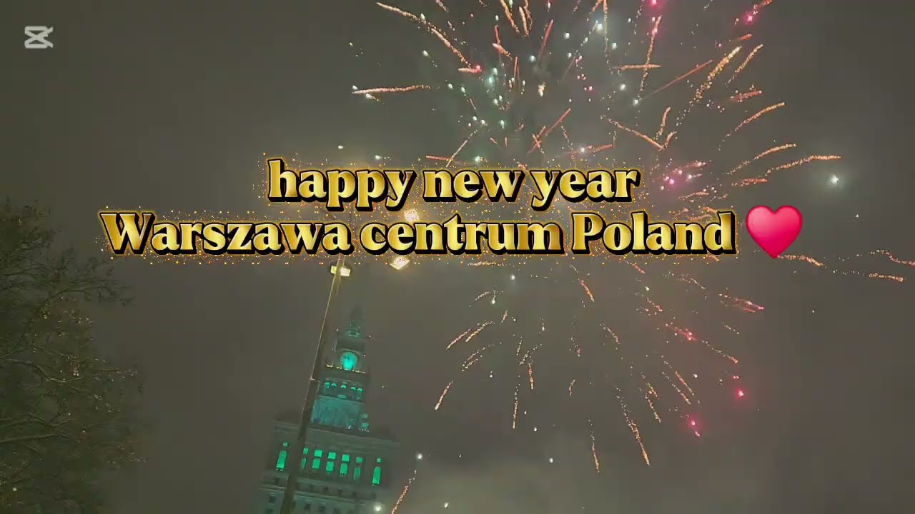 What's new year Poland centrum @PursingAdventuresvlog @ginalaunio2835 