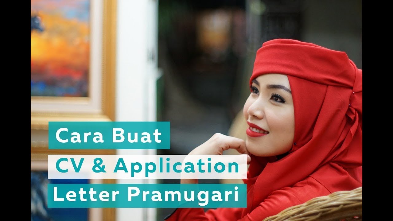 CV dan Surat lamaran buat jadi pramugari. #Vlog8
