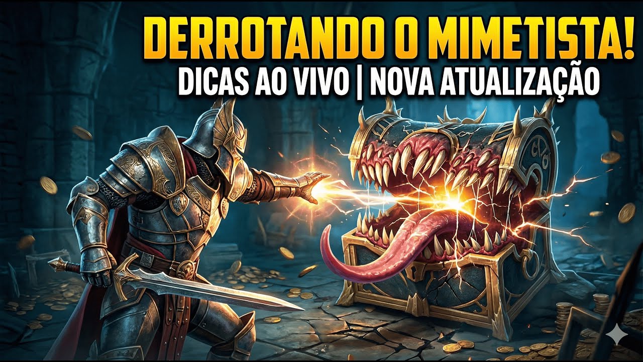 O FIM DO MIMETISTA! Derrotando o Boss na Nova Atualização