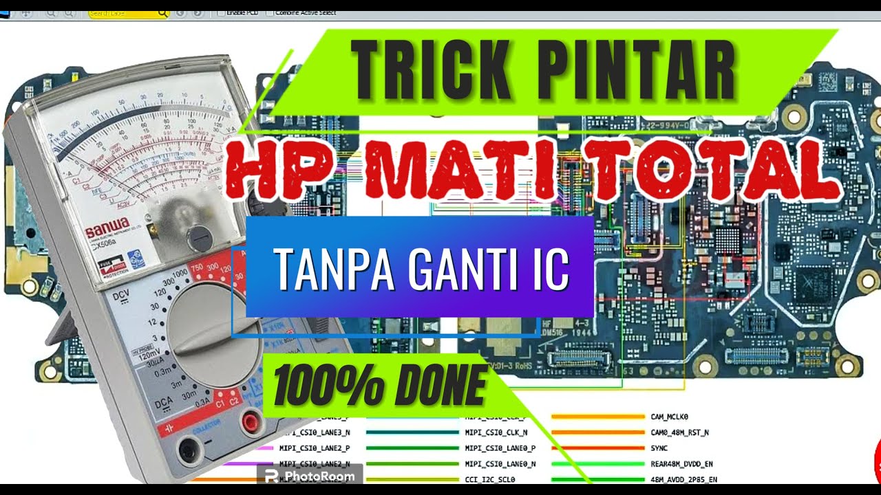 HP MATI TOTAL❓KARNA JATUH❗TRICK SERVIS TANPA GANTI IC DIJAMIN 100% DONE