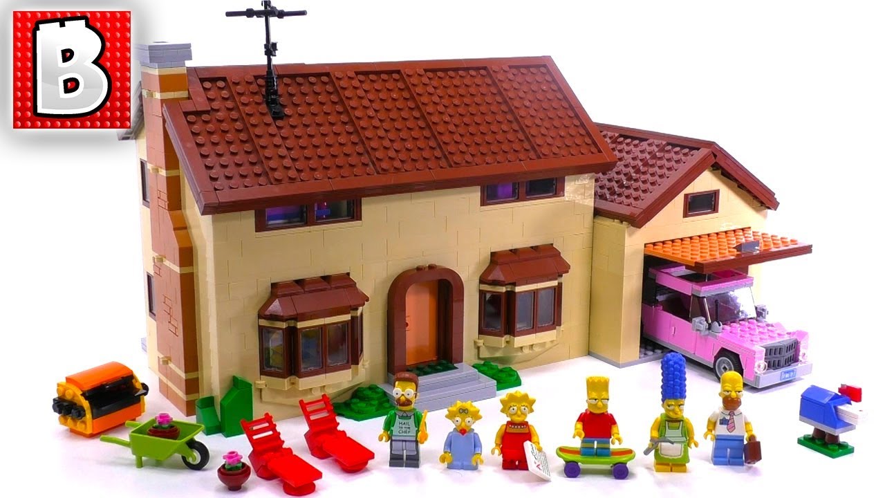 LEGO The Simpsons House 71006! | Unbox Build Time Lapse Review
