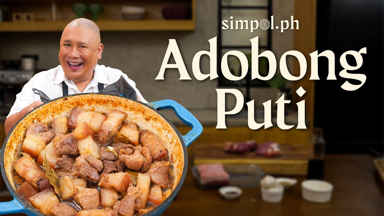 Adobo Puti Recipe – Classic Filipino White Adobo Without Soy Sauce By Chef Tatung
