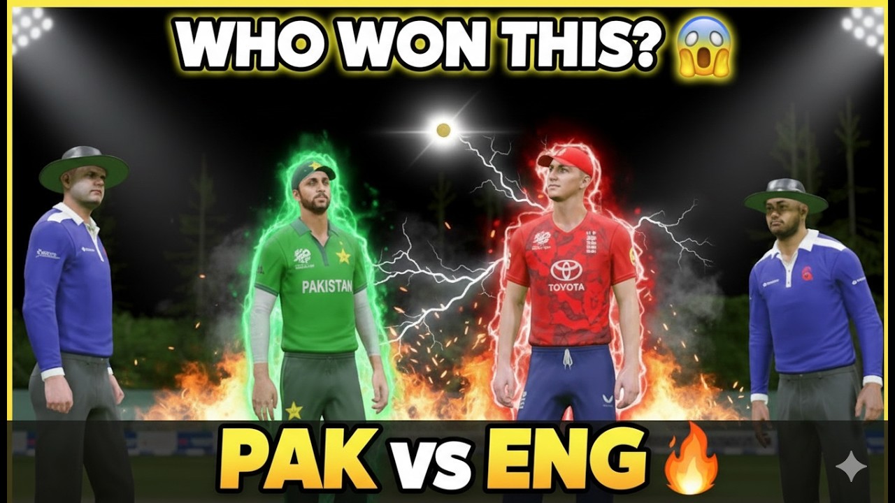 PAK vs ENG Full Match Gameplay | Cricket 24
