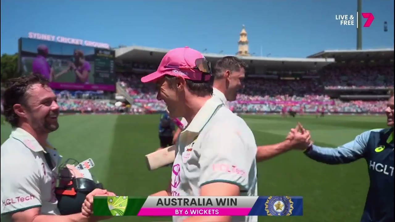 AUSTRALIA RETAIN THE BORDER-GAVASKAR TROPHY!!