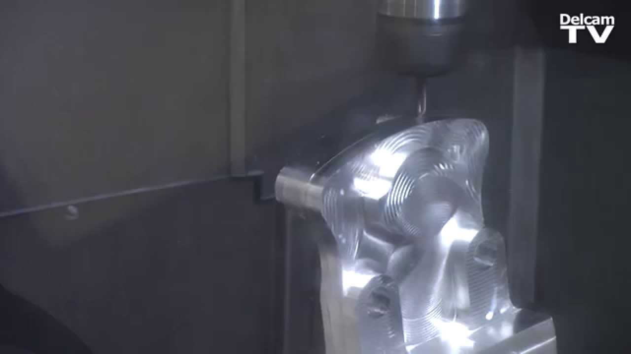 Delcam PowerMILL Vortex Machining - DMG MORI DMU 65mB