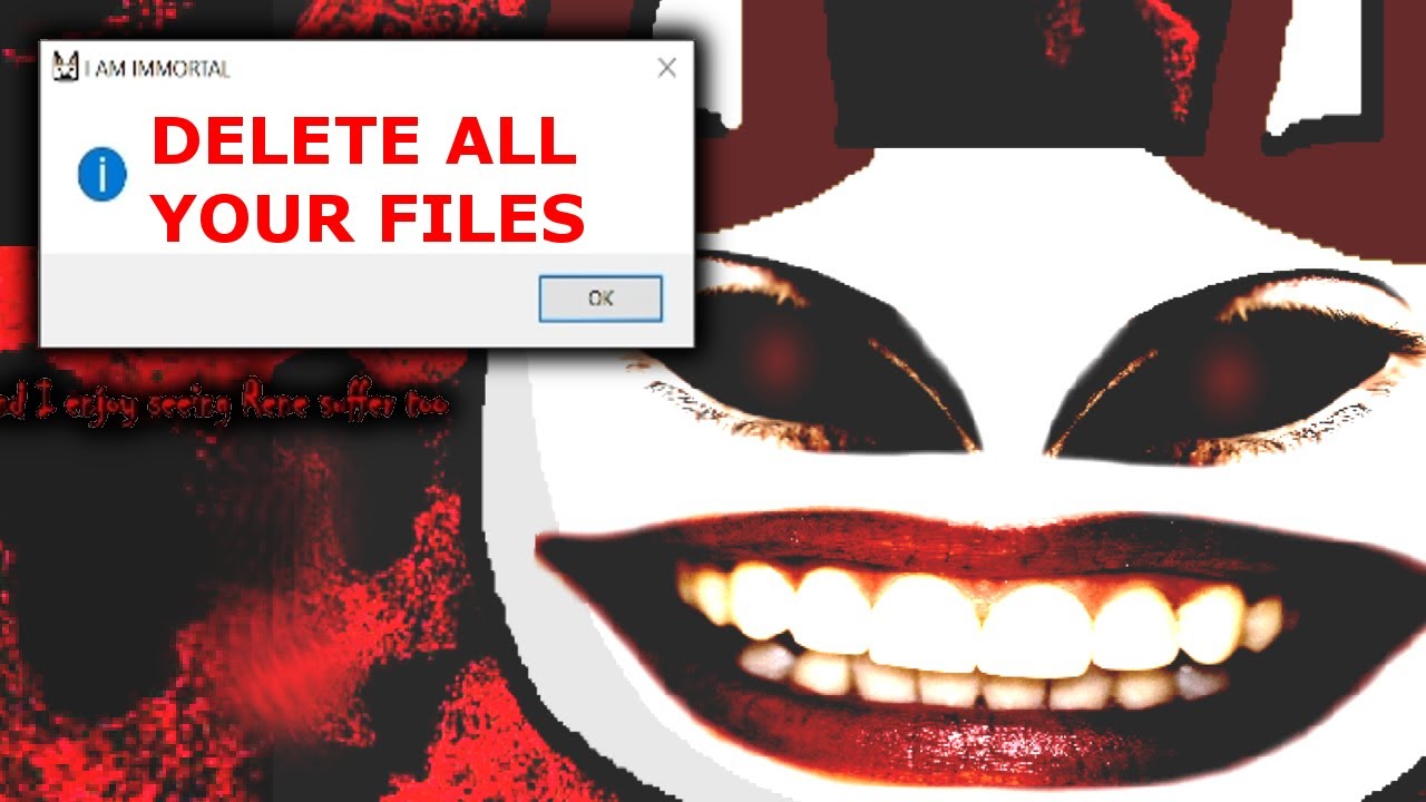 .EXE HORROR GAME ALMOST DELETED ALL MY FILES (SCARIEST 4TH WALL BREAKING EXPERIENCE)
