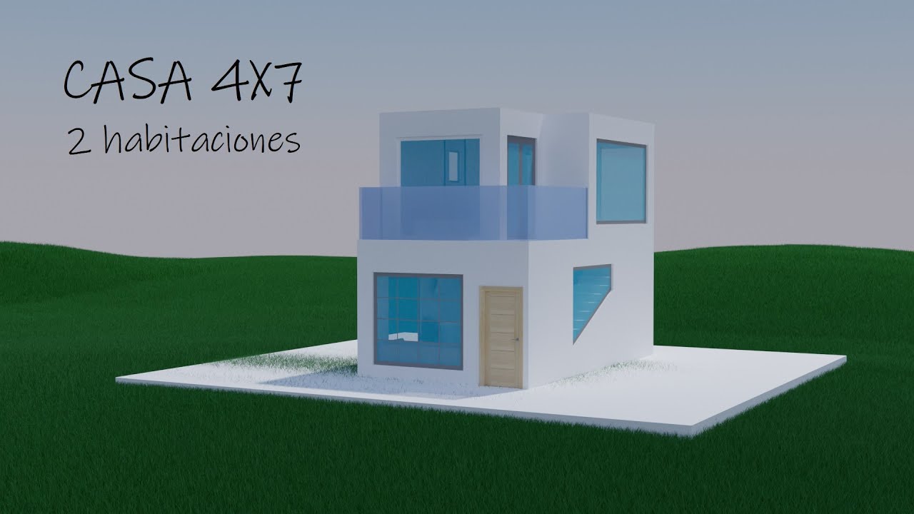 CASA 4x7  CON 2 HABITACIONES/ 2 PLANTAS