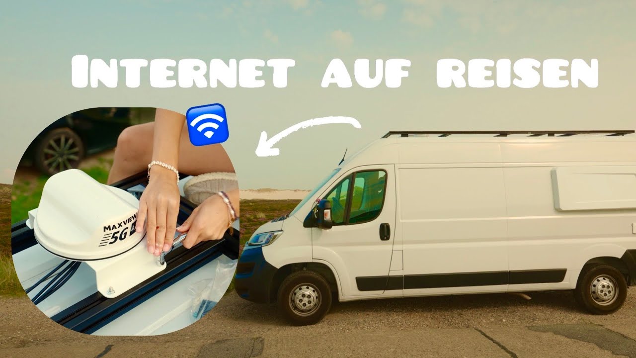 Arbeiten während dem Reisen mit dem Van 🚐 testen den Maxview Roam 5G *ad DIY Camper Selbstausbau #5