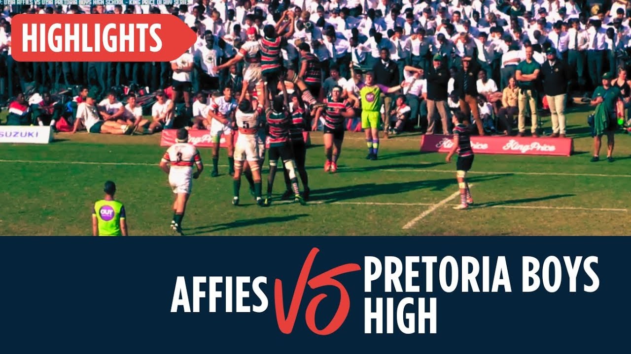 Rugby - Affies vs Pretoria Boys High - King Price Derby - 9 August 2025