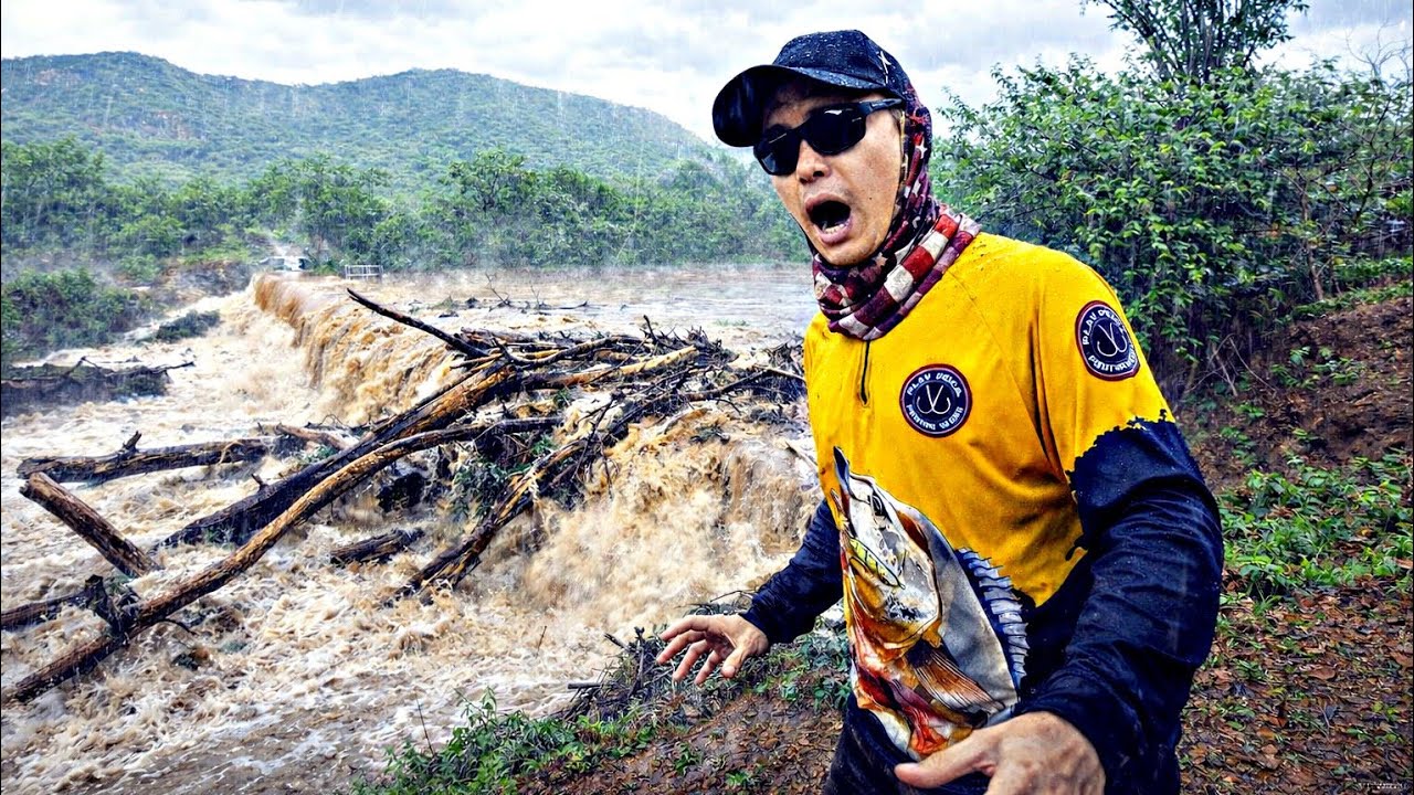 A BARRAGEM NÃO AGUETOU E JA COMEÇOU A TRANSBORDAR