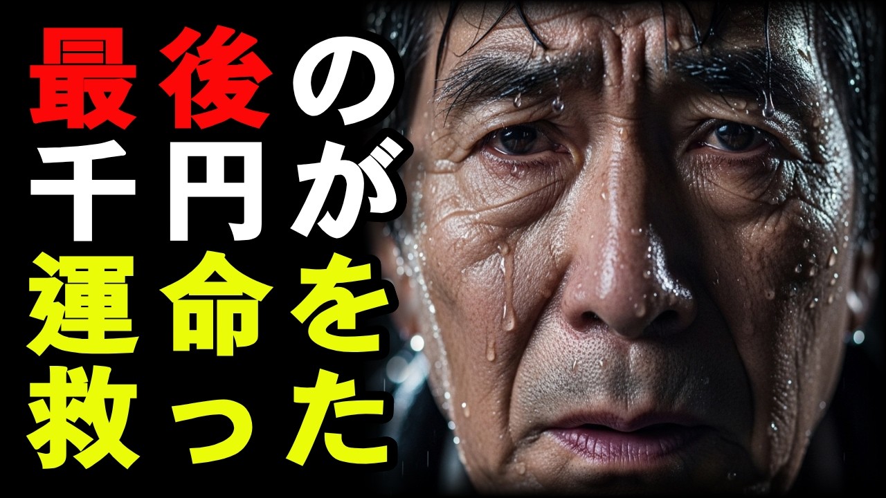 [第11話] 最後の千円でホームレスの高齢者に買ってあげたお弁当が生んだ奇跡