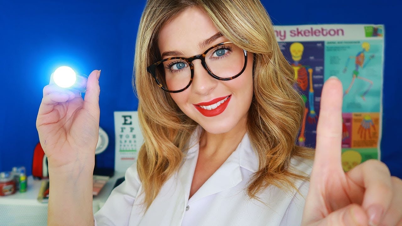 ASMR DOCTOR CHECKS YOU OUT! 👩&zwj;⚕️ | Medical Examination Roleplay
