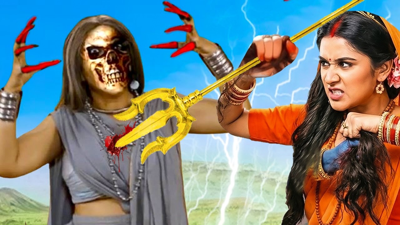 कुटिया में सीता को अकेला देख जब राक्षसी ने किया हमला || Shrimad Ramayan || #ramayan