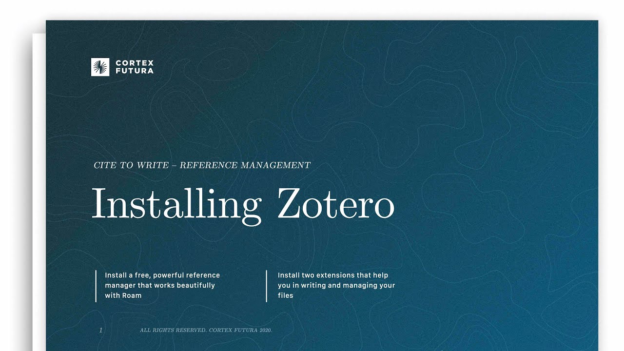 How to Install Zotero, BetterBibTex and Zotfile