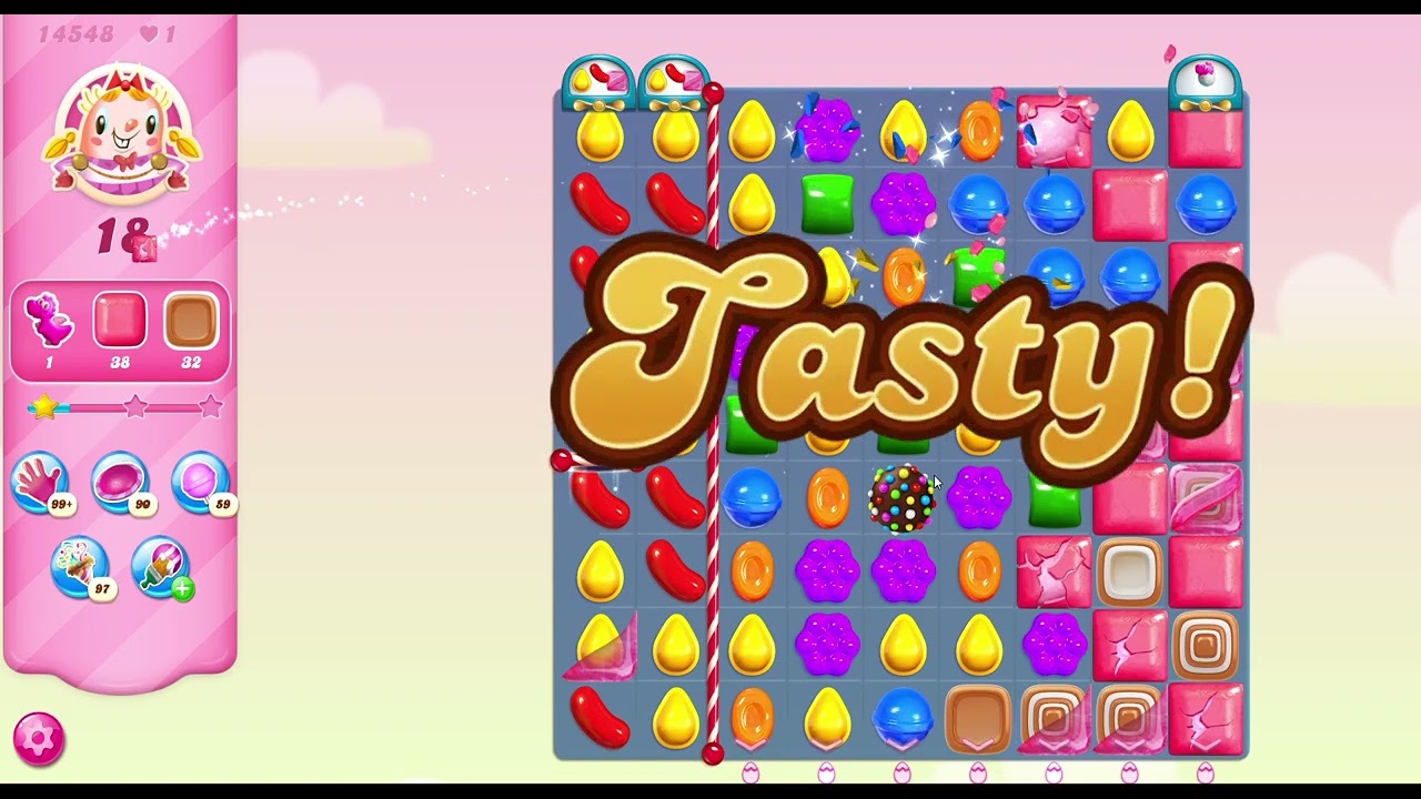 Candy Crush Saga Level 14548 - NO BOOSTERS