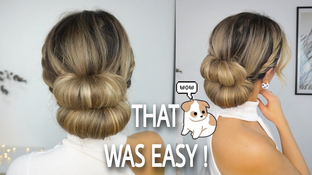 Easy UpDo HACK You Need to TRY💡 Medium and Long Hairstyles
