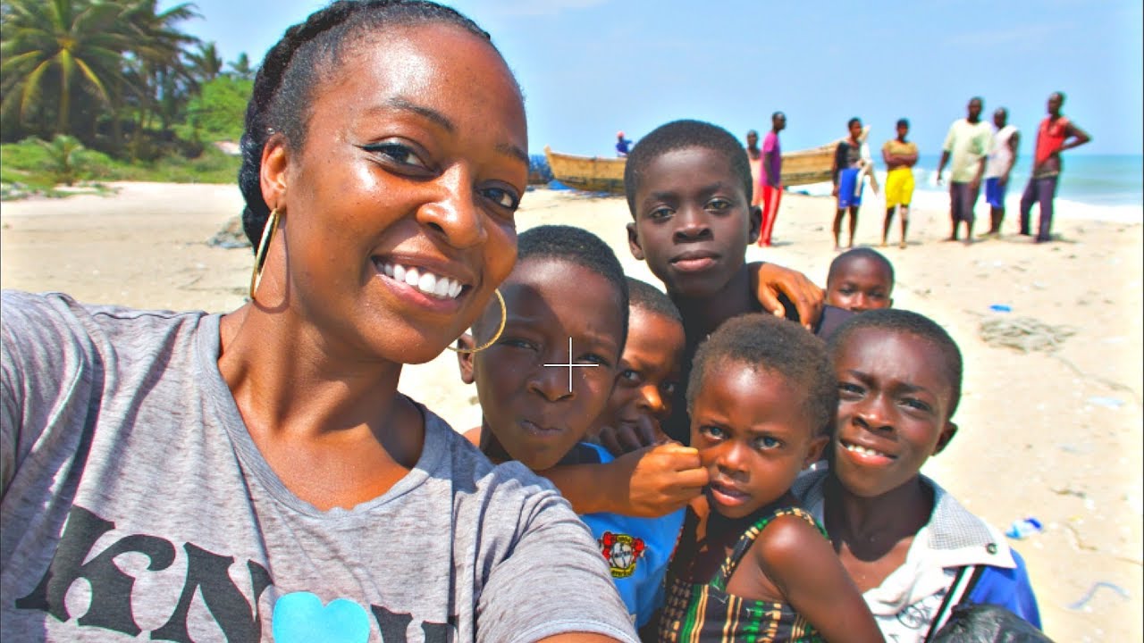 A Female KING!!! Visiting Otuam Village | Ghana Vlog Day 3