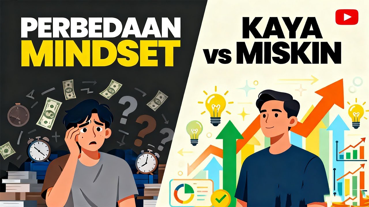 Perbedaan Mindset Orang Kaya dan Orang Miskin | Cara Berpikir yang Mengubah Hidup