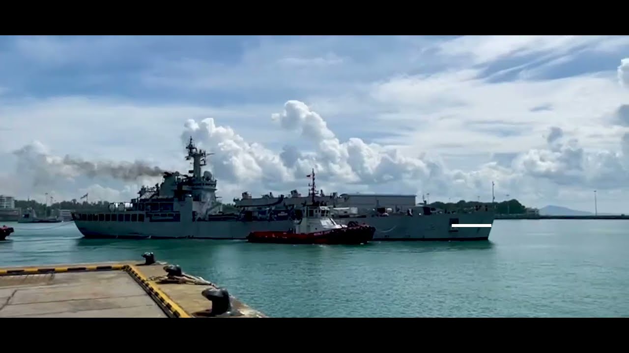 Operation #SamudraSetu II - INS Airavat