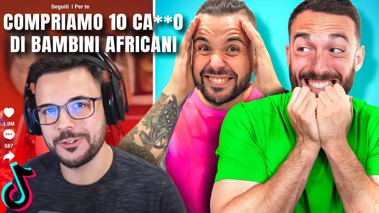 REAGISCO AI TIK TOK SU CICCIOGAMER89… CON CICCIOGAMER89!