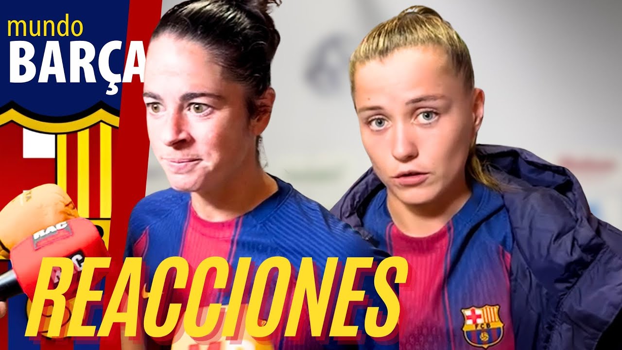 CL&Agrave;UDIA PINA y MARTA TORREJ&Oacute;N analizan la VICTORIA del BAR&Ccedil;A FEMENINO ante el GRANADA