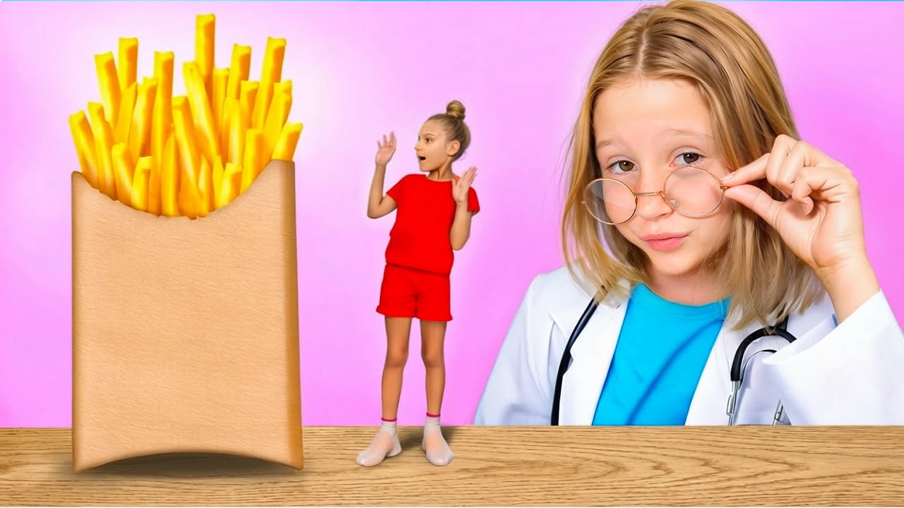 Nastya Learns the Fun of Healthy Eating - Video Series for Kids
